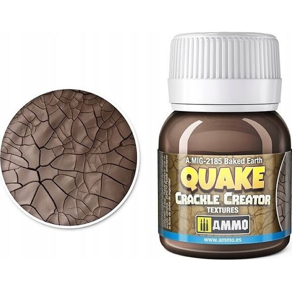 Vallejo Ammo: Quake Crackle Creator Textures - Baked Earth (40 ml)