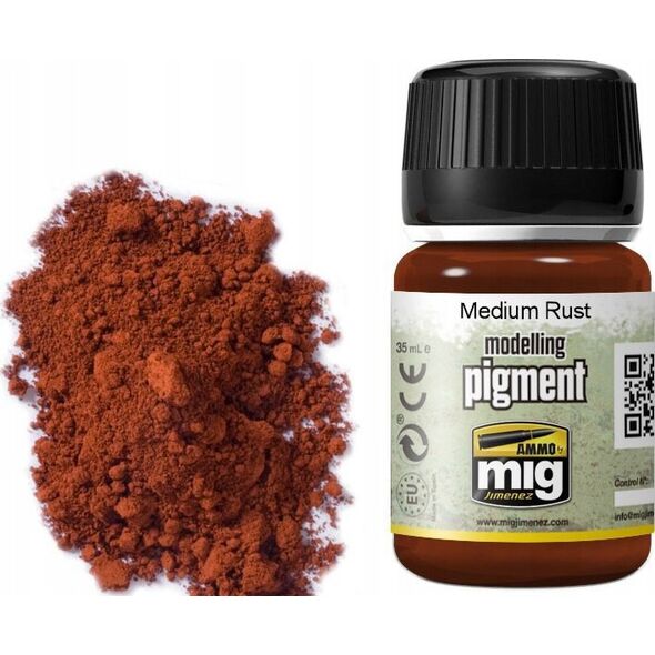 Vallejo Ammo: Modelling Pigment - Medium Rust (35 ml)