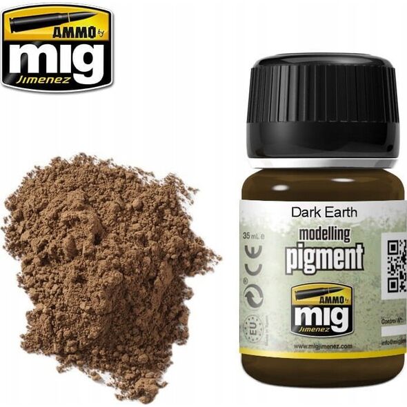 Vallejo Ammo: Modelling Pigment - Dark Earth (35 ml)