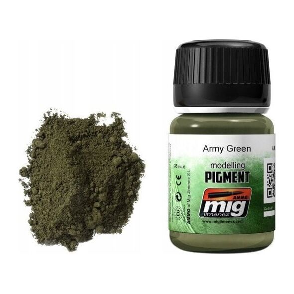 Vallejo Ammo: Modelling Pigment - Army Green (35 ml)