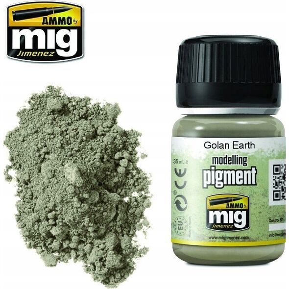 Vallejo Ammo: Modelling Pigment - Golan Earth (35 ml)