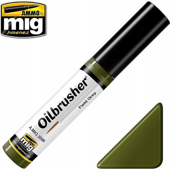 Vallejo Ammo: Oilbrusher - Field Green (10 ml)