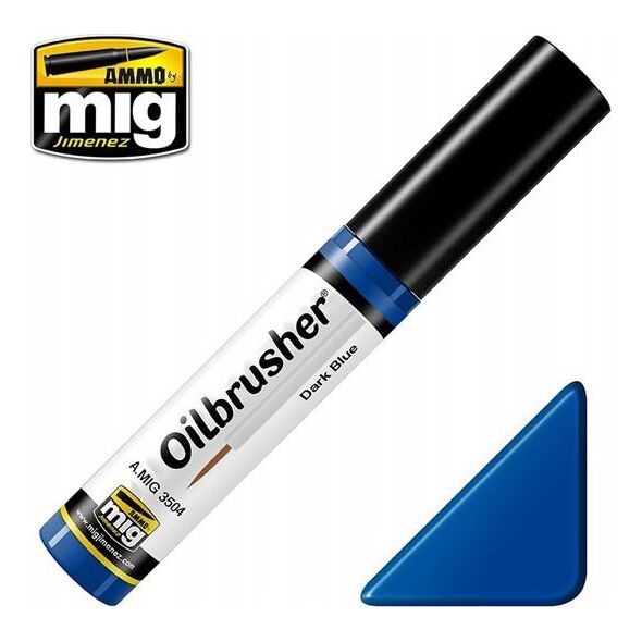 Vallejo Ammo: Oilbrusher - Dark Blue (10 ml)