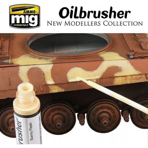 Vallejo Ammo: Oilbrusher - Weed Green (10 ml)