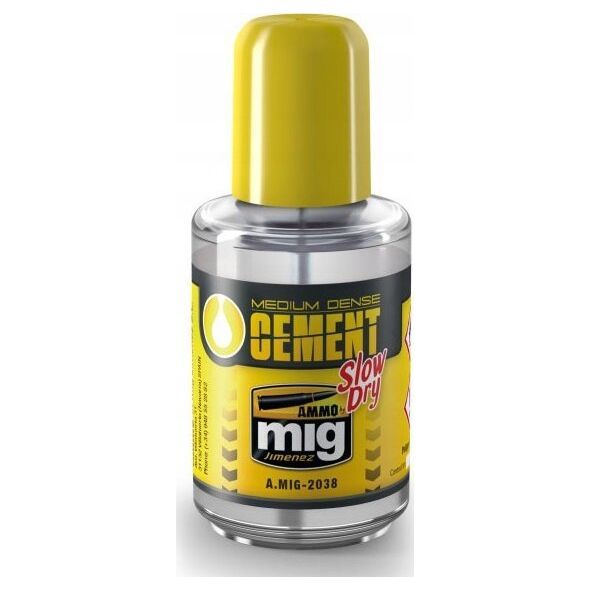 Vallejo Ammo: Medium Dense Cement - Slow Dry (30 ml)