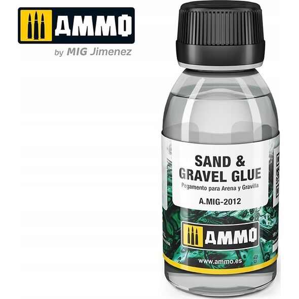 Vallejo Ammo: Sand & Gravel Glue (100 ml)