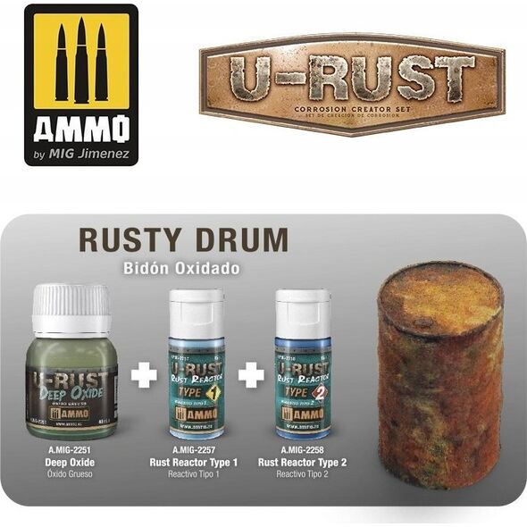 Vallejo Ammo: U-Rust - Deep Oxide (40 ml)