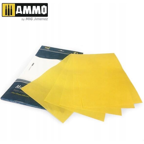 Vallejo Ammo: Masking Sheets - Adhesive (280 x 195 mm) (5)