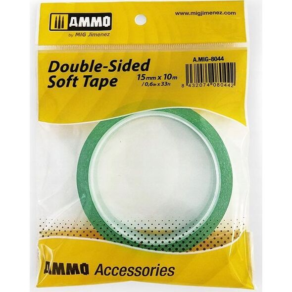 Vallejo Ammo: Double-Sided Soft Tape (3 mm x 33 m)