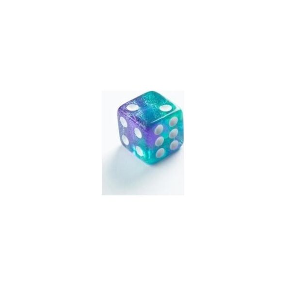 Gamegenic Gamegenic: Galaxy Series - D6 Dice Set (16 mm) - Aurora