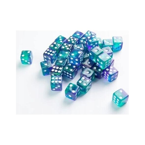 Gamegenic Gamegenic: Galaxy Series - D6 Dice Set (16 mm) - Aurora