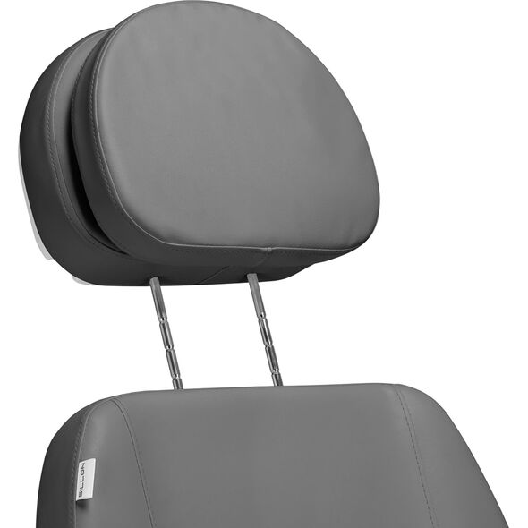 Activeshop Elektryczny fotel kosmetyczny SILLON CLASSIC 2 silniki pedi szary
