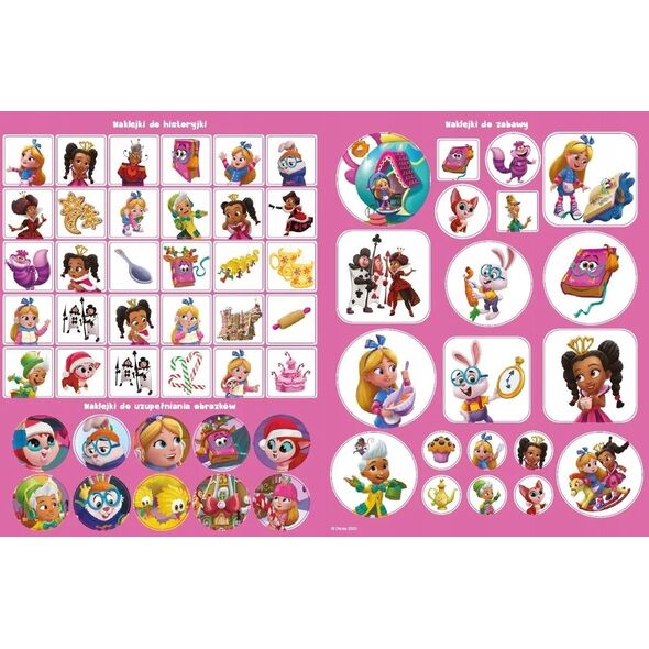 Ameet Czytanki naklejanki. ¦wi±teczne przyjęcie. Disney