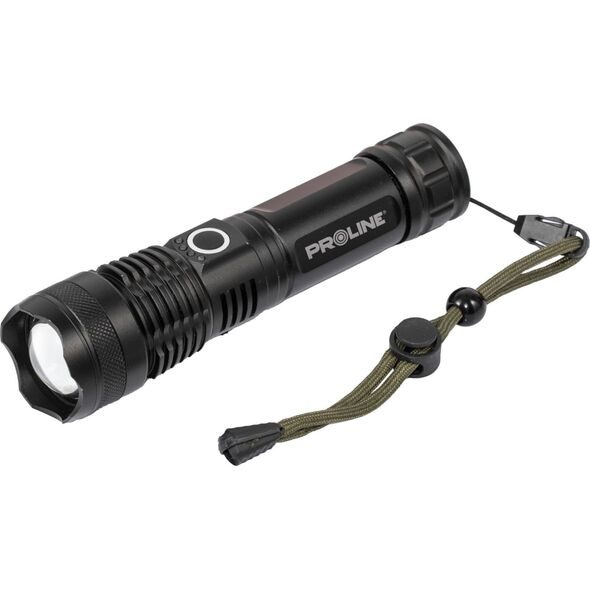 Pro-Line LATARKA ALU. USB-C, 600 LM, ZOOM, 5 TRYB. ŚWIECENIA, PROLINE