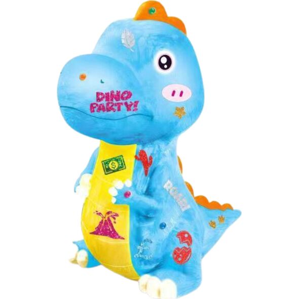ProNice Skarbonka Na Prezent Dinozaur Duża Zestaw Kreatywny Figurka Farbki Naklejki