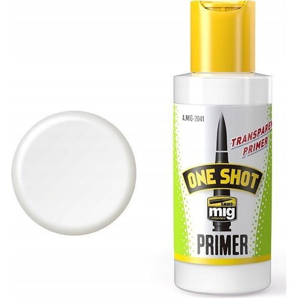 Vallejo Ammo: One Shot Primer - Transparent (60 ml)