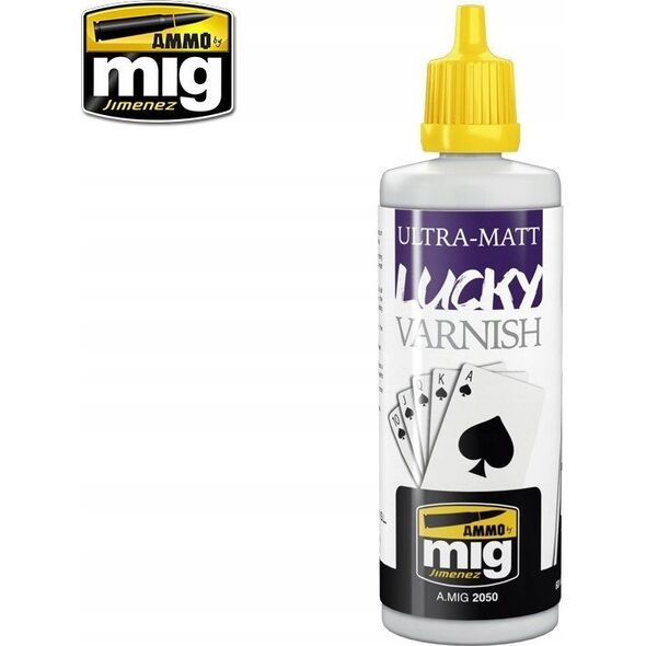 Vallejo Ammo: Lucky Varnish - Ultra-Matt (60ml)