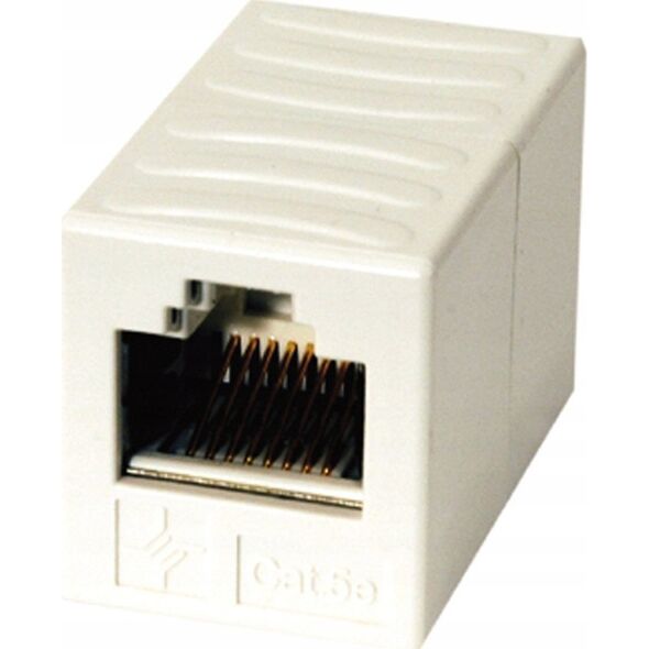Telegärtner TELEGÄRTNER Adapter uziemiony, 1:1, ekranowany, kat. 5e (klasa D)