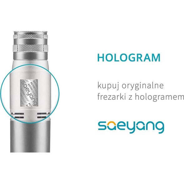 Activeshop Saeyang frezarka Marathon 3 Champion white + H35LSP