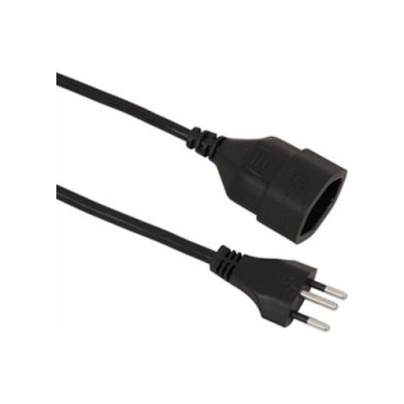 Value Przedłużacz VALUE T12/T13, kabel zasilający CH, czarny, 5 m
