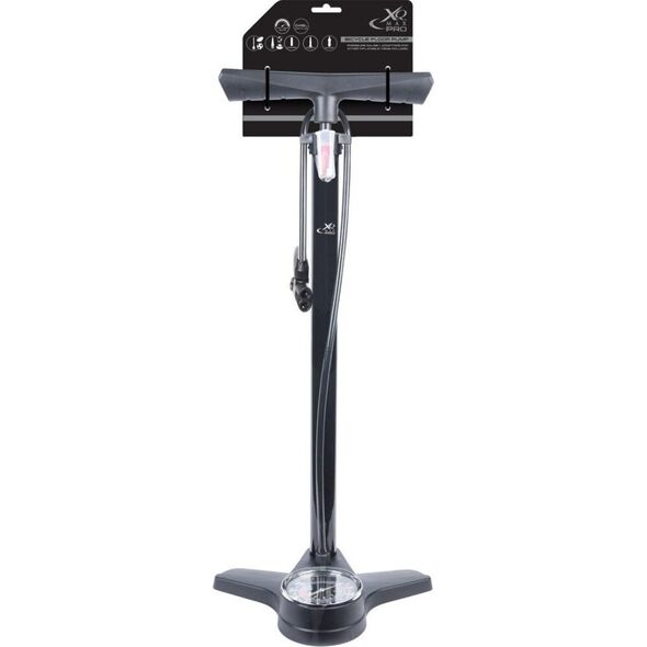 XQMax POMPKA WARSZTATOWO ROWEROWA 160PSI (11BAR) Z MANOMETREM XQMAX PRO