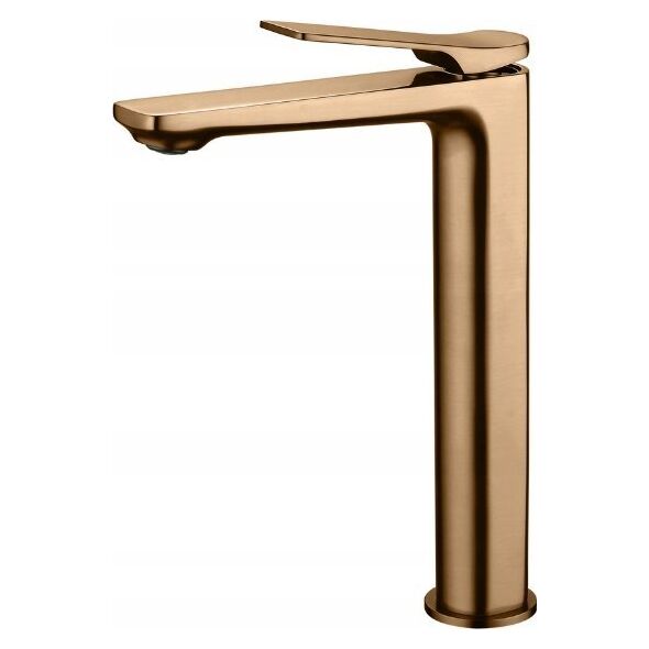 Bateria umywalkowa Invena MIXER WASHBASIN HIGH NERI COPPER