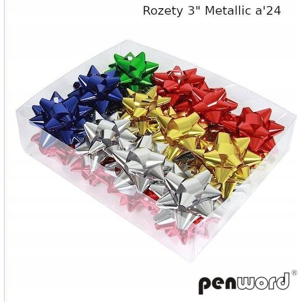 Polsirhurt Rozety metallic (24szt)