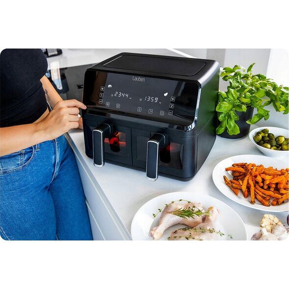 Frytkownica beztłuszczowa Lauben Lauben DualZone® Air Fryer 8000BC