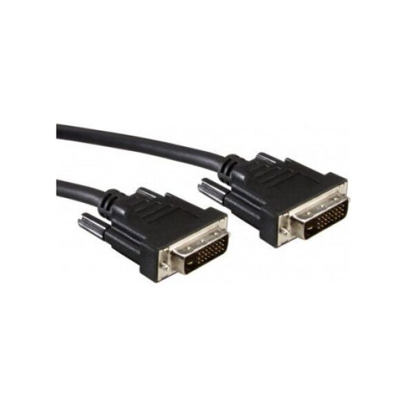 Kabel Secomp Kabel DVI do monitorów, DVI M - DVI M, (24+1) dual link, 3 m