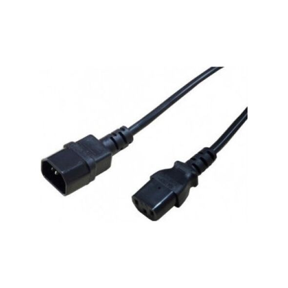 Kabel zasilający Secomp Kabel zasilający do monitora, IEC 320 C14 - C13, czarny, 1,8 m
