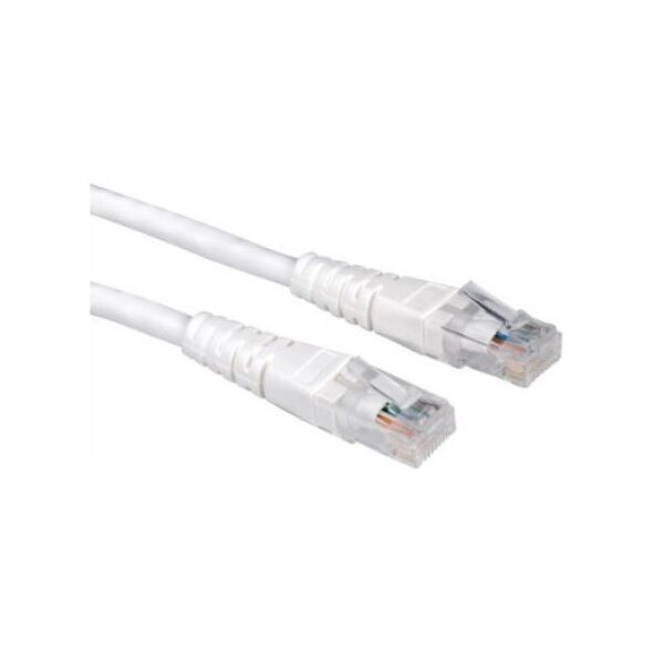 Secomp Kabel krosowy UTP, kat. 6 (klasa E), biały, 5 m
