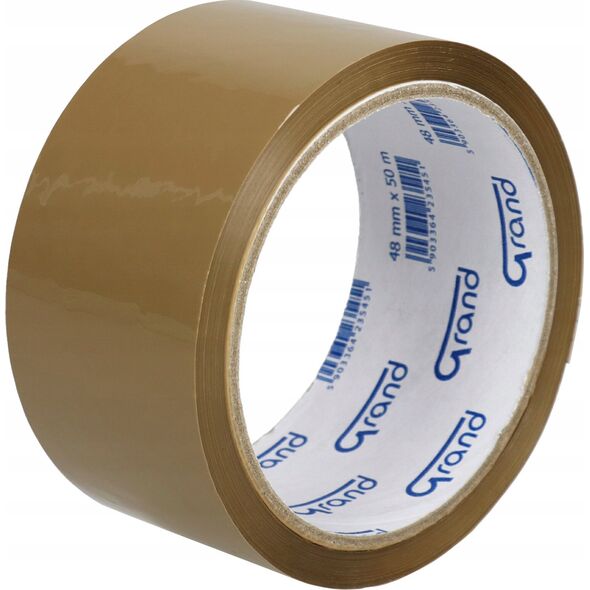 Grand Ta¶ma pakowa 48mmx50m br±zowa (6szt) GRAND