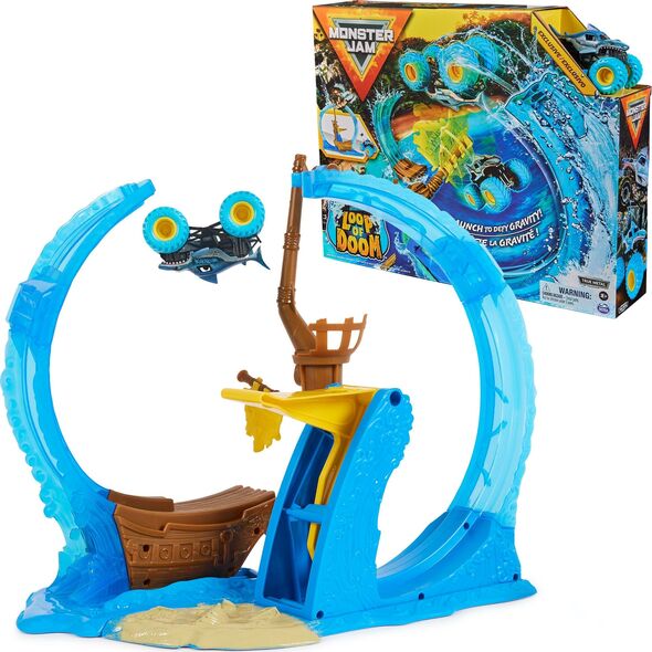 Monster Jam Monster Jam 1:64 Loop of Doom Stunt Playset