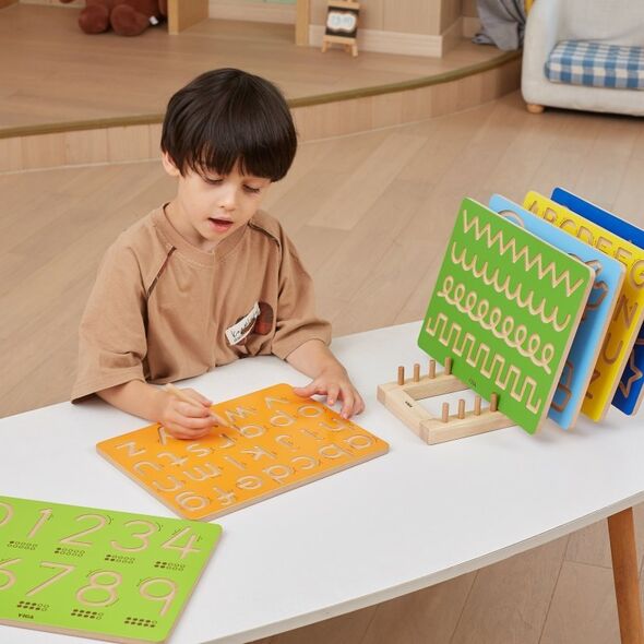 Viga Toys Tablica Grafomotoryczna Szlaczki Nauka Pisania Lumarko!