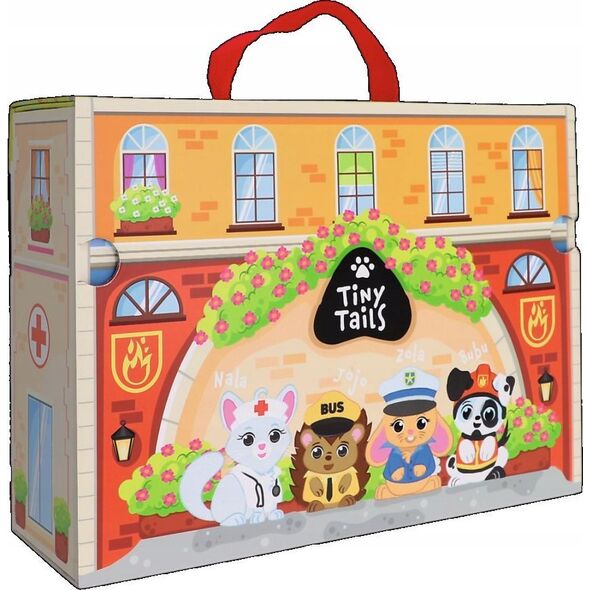 Trefl Zabawka drewniana - Magnetic box City TREFL