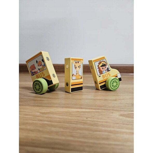 Trefl Zabawka drewniana - School Bus TREFL
