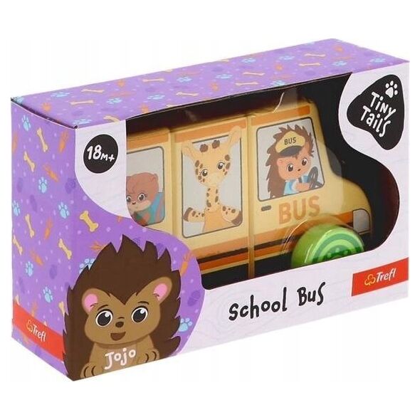 Trefl Zabawka drewniana - School Bus TREFL