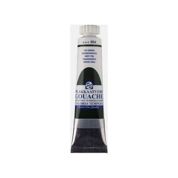 Talens Talens Gouache Extra Fine Quality Tube 20 ml Fir Green 654