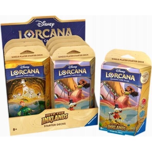 Ravensburger Disney Lorcana (Set03) starter deck set box (8set)