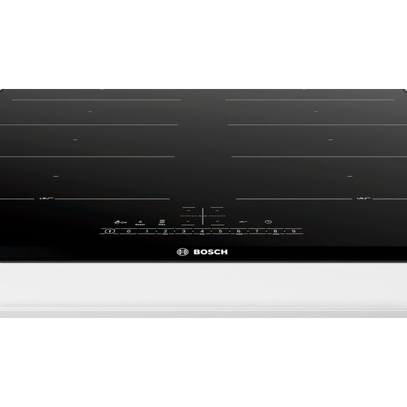 Płyta grzewcza Bosch Bosch Serie 6 PXX695FC5E, Black, Built-in, 60 cm, Zone induction hob, Glass-ceramic, 4 zone(s)