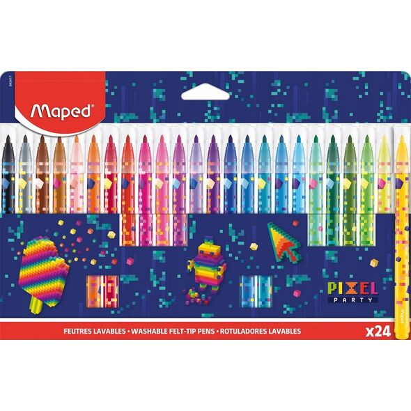 Maped Flamastry Pixel 24szt MAPED