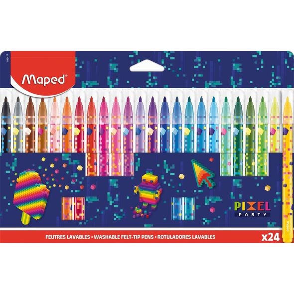 Maped Flamastry Pixel 24szt MAPED