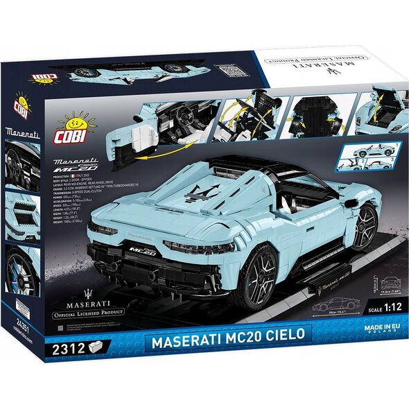 Cobi COBI Maserati MC20 Cielo Executive Edition, construction toy (scale 1:12)