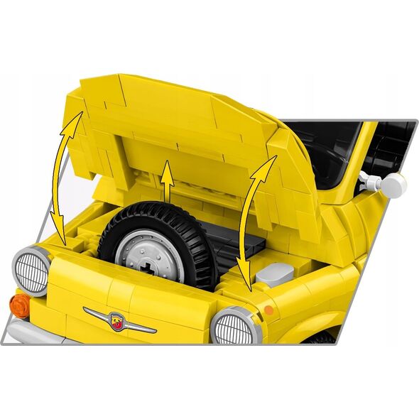 Cobi COBI Fiat 500 Abarth Executive Edition, construction toy (scale: 1:12)