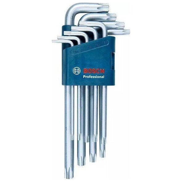 Bosch ZESTAW KLUCZY TORX 9 EL. (1 OP)