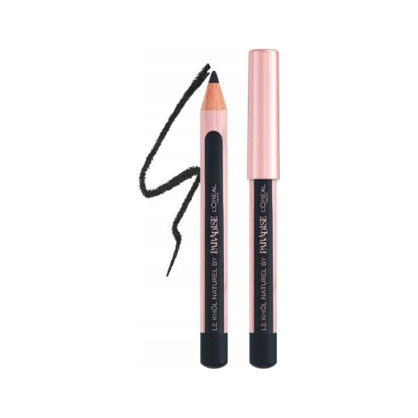 L OREAL Atelier Kit Set L'Oreal Paris: Volume Million Lashes, Volumizing & Lengthening, Mascara, Black, 8.9 ml + Paradise, Kajal Eye Pencil, 1.2 g + Makeup Bag, Gold For Women