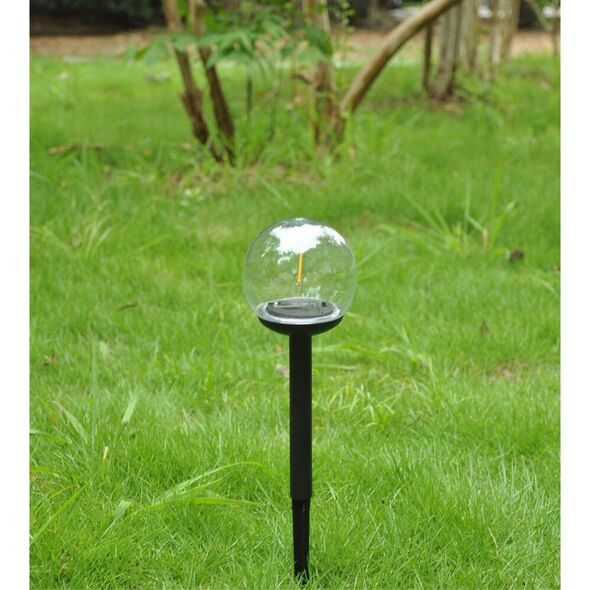 Oprawa schodowa Saska Garden LAMPA SOLARNA KULA OZDOBNA 10X34.5CM