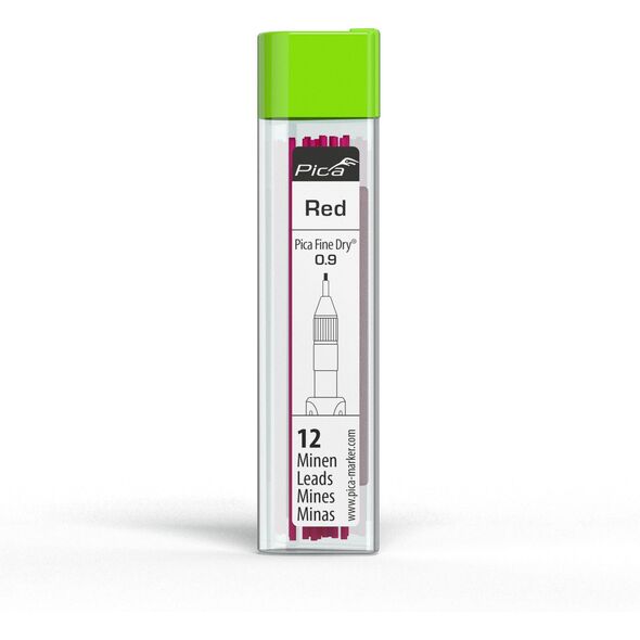 Rysik Pica-Marker Pica Fine-Dry Refills red