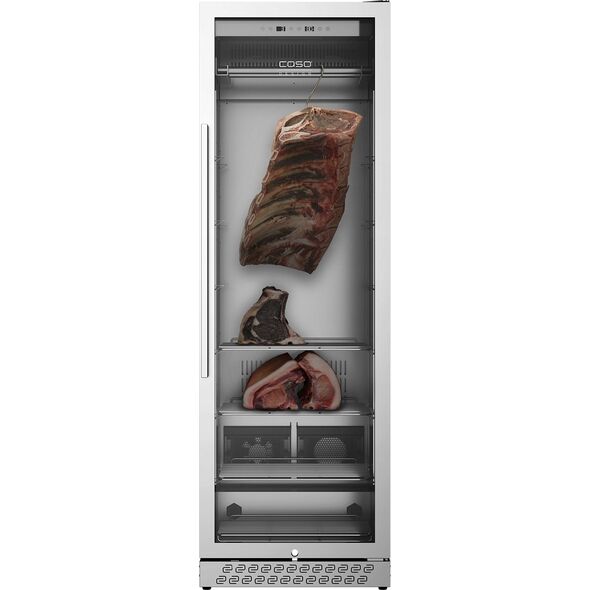 Caso Caso | Dry aging cabinet with compressor technology | DryAged Master 380 Pro | Energy efficiency class Not apply | Free standing | Bottles capacity Not apply | Cooling type Compressor technology | Nerūdijantis plienas