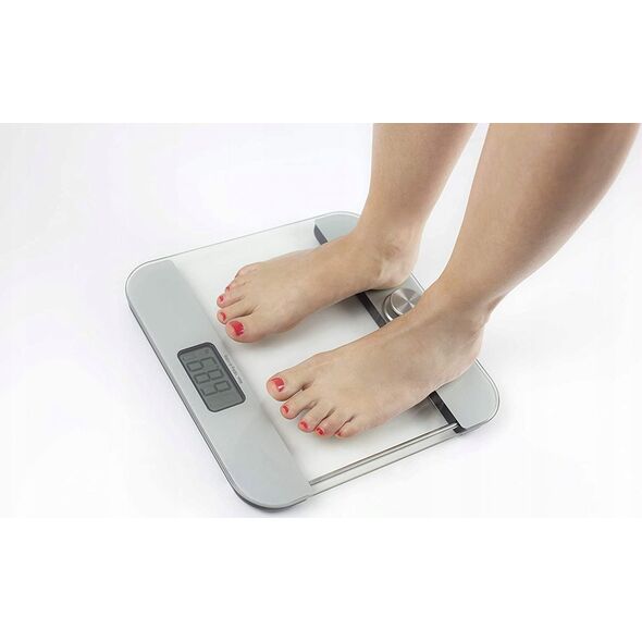 Waga łazienkowa Caso Caso | Body Energy Ecostyle personal scale | 3416 | Maximum weight (capacity) 180 kg | Accuracy 100 g | Baltas/Pilkas